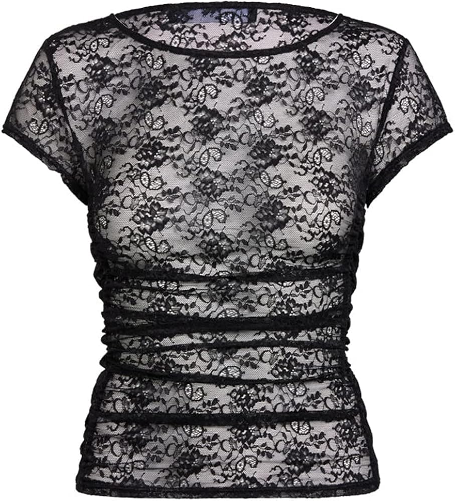 CHEAP/BEST WOMEN'S SHORT SLEEVE Y2K TOPS FROM 8€/Unit