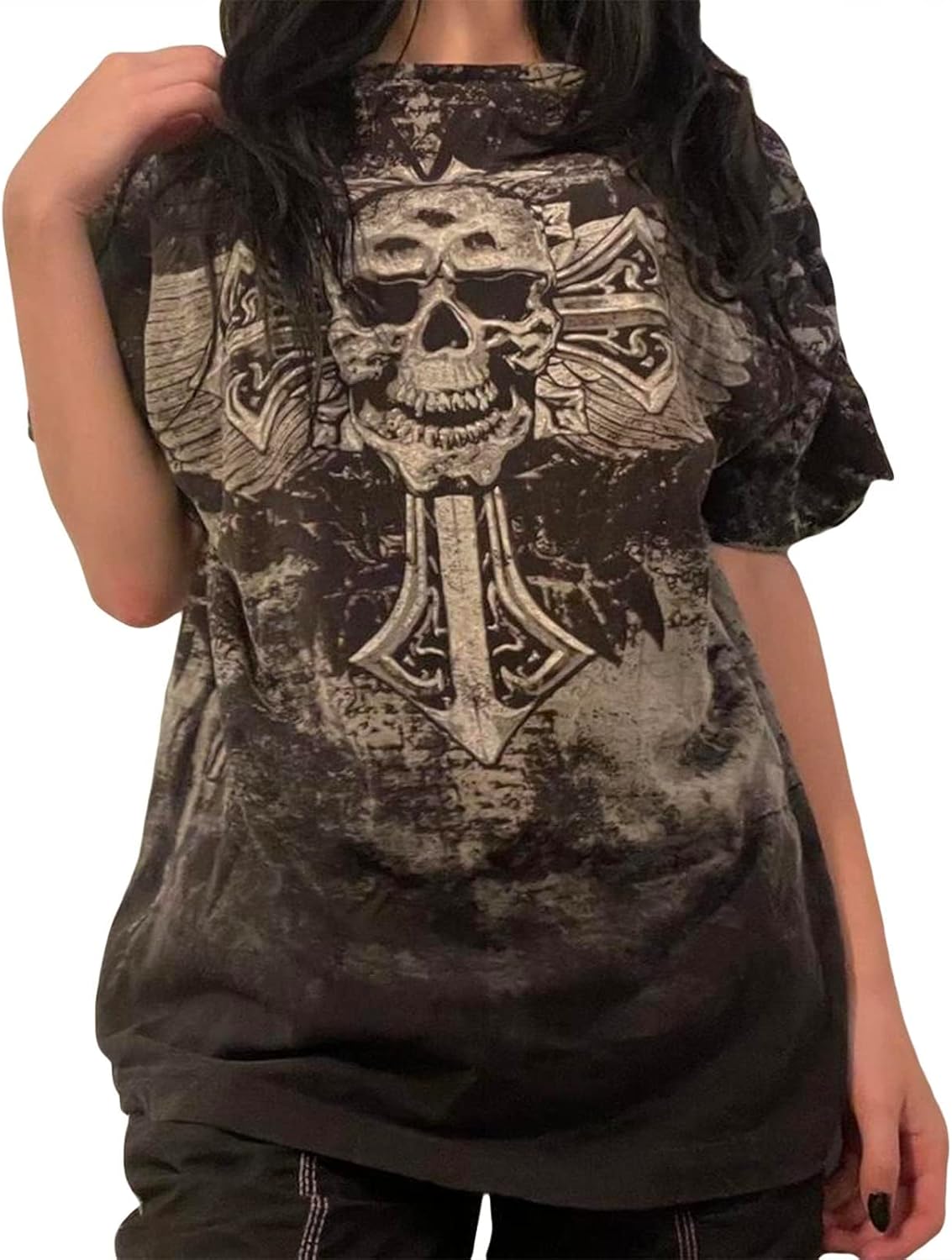 CHEAP/BEST WOMEN'S SHORT SLEEVE Y2K TOPS FROM 8€/Unit