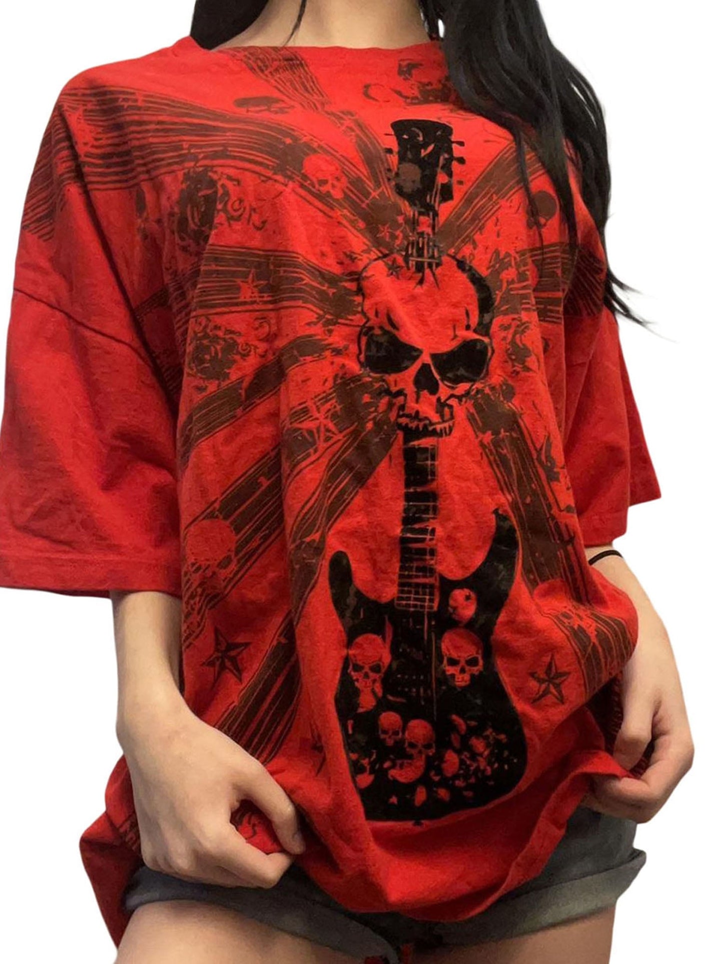 CHEAP/BEST WOMEN'S SHORT SLEEVE Y2K TOPS FROM 8€/Unit